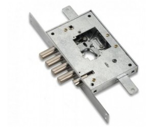 Κλειδαριά χρηματοκιβωτιου πόρτας ασφαλείας Securemme κέντρο 60mm , 3 ή 4 πίρους